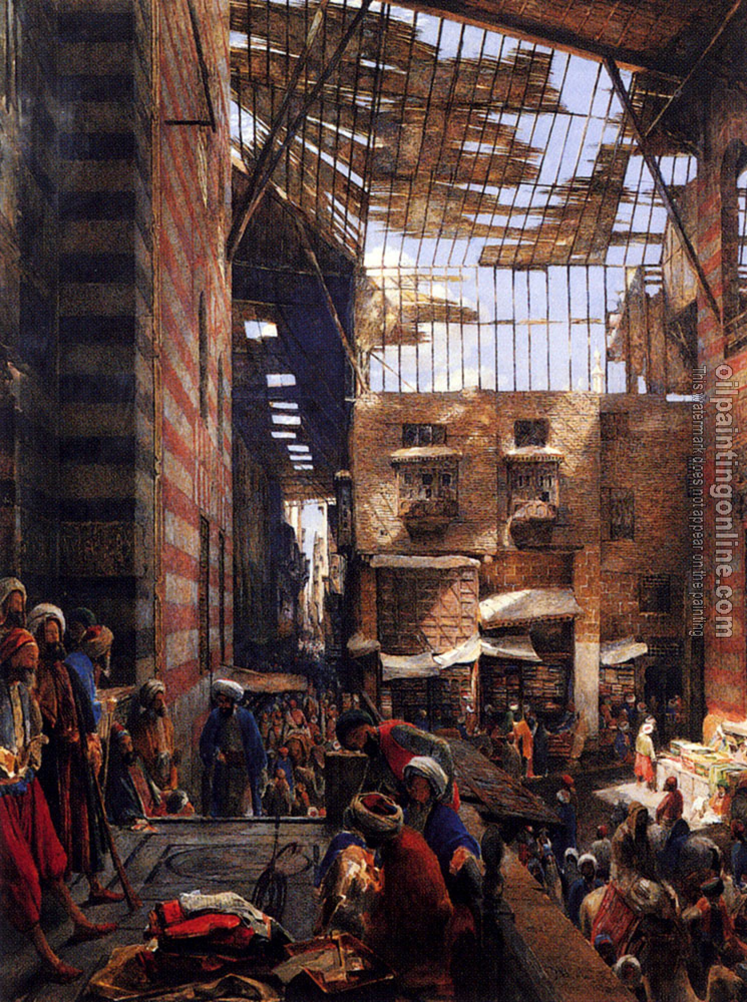 Lewis, John Frederick - A View Of The Street And Morque Of Ghorreyah, Cairo
